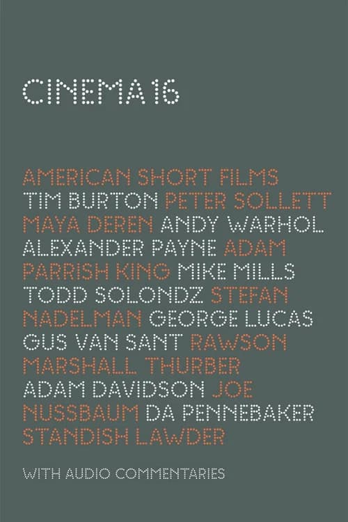 Cinema16: American Short Films 포스터