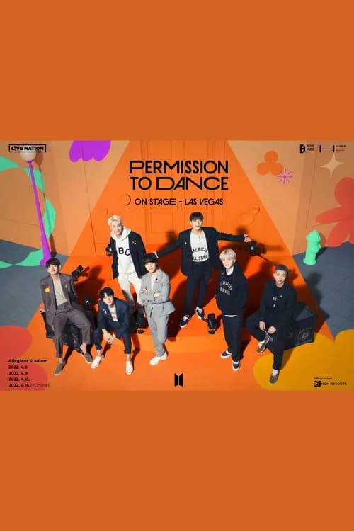 BTS Permission to Dance on Stage - Las Vegas 포스터