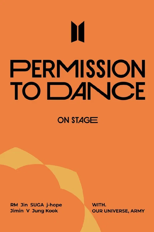 PERMISSION TO DANCE ON STAGE in THE US 포스터