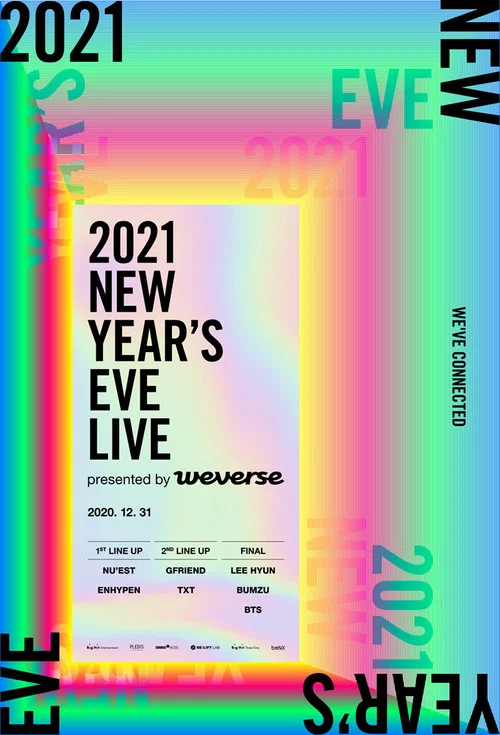 2021 NEW YEAR’S EVE LIVE presented by Weverse 포스터