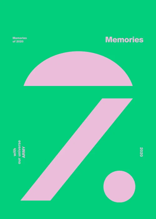 BTS Memories of 2020 포스터