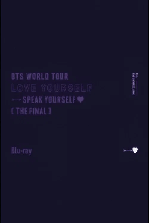 BTS Love Yourself : Speak Yourself [The Final] 포스터