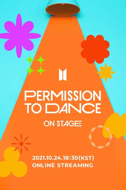 BTS Permission to Dance On Stage 포스터