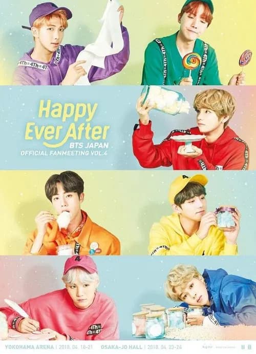 BTS Japan Official Fanmeeting Vol.4 ~Happy Ever After~ 포스터