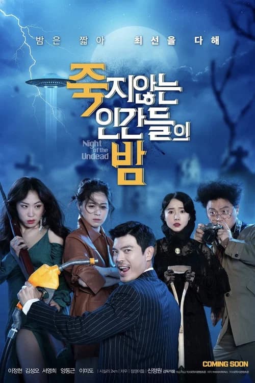 죽지않는 인간들의 밤 포스터