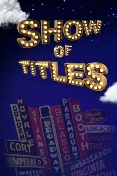 Show of Titles 포스터