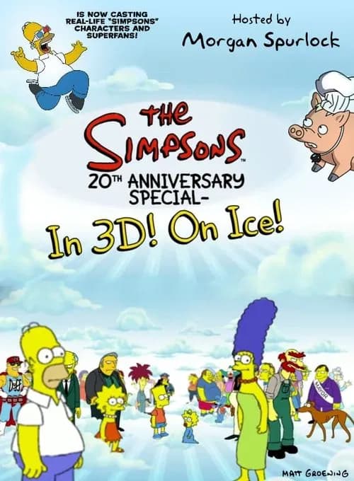 The Simpsons 20th Anniversary Special - In 3D! On Ice! 포스터